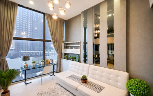 ให้เช่าด่วน 🔥 Chewathai Residence Asoke | ห้องแต่งสวย สไตล์โมเดิร์น | เดินทางสะดวก | ใกล้ MRT พระราม 9 |