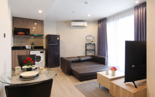 ให้เช่าด่วน 🔥 IDEO Mobi Sukhumvit Eastpoint | ห้องแต่งสวย สไตล์โมเดิร์น | ใกล้ BTS บางนา | พร้อมเข้าอยู่ |