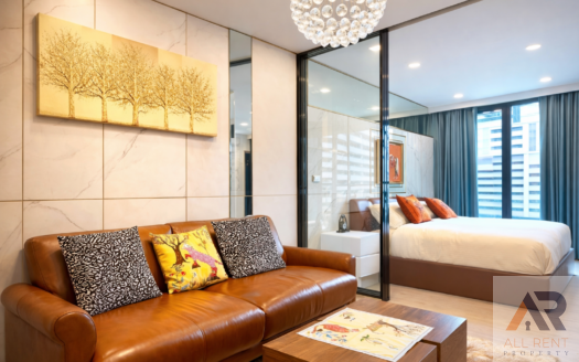 One9Five Asoke – Rama 9 (วันไนน์ไฟว์ อโศก – พระราม 9) ห้องใหญ่ 36 ตร.ม. ทำเลฮอต พร้อมเข้าอยู่