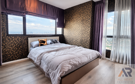 คอนโดให้เช่า KnightsBridge Sky River Ocean (ไนท์บริดจ์ สกาย ริเวอร์ โอเชี่ยน) วิวเจ้าพระยา เพดานสูง บรรยากาศดี
