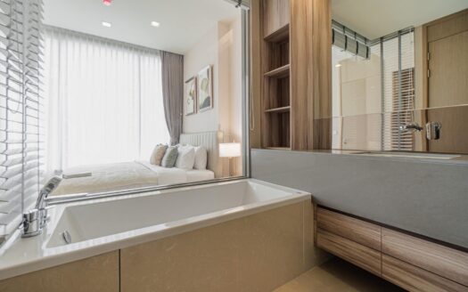 ห้อง Rare Item! ใหญ่พิเศษ ใจกลางอโศก The ESSE Asoke 47 ตร.ม. ชั้น 22 ในงบ 45k