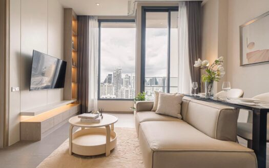 ห้อง Rare Item! ใหญ่พิเศษ ใจกลางอโศก The ESSE Asoke 47 ตร.ม. ชั้น 22 ในงบ 45k