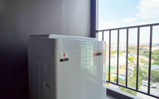 ปล่อยเช่าด่วน! Atmoz Oasis Onnut คอนโดฟีลรีสอร์ท 1 ห้องนอน ชั้น 8 สุดคุ้ม เพียง 13,000/เดือน