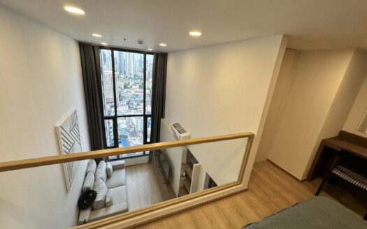 Duplex 40 ตร.ม. ชั้นสูง พระราม 4 งบ 30K คุ้ม🔥 Life Rama 4