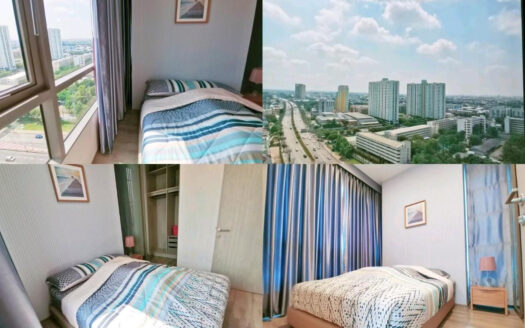 ชั้น 17 วิวเปิดโล่ง Miti Chiva Kaset Station ใกล้ BTS ม.เกษตรศาสตร์ เพียง 22,000/เดือน 1 Bed Plus สุดกว้างขวาง