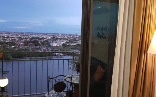 วิวแม่น้ำเจ้าพระยา! 2 นอน 55 ตร.ม. ชั้น 24 เพียง 26,000 U Delight Residence Riverfront Rama 3 ห้องสวย พร้อมอยู่