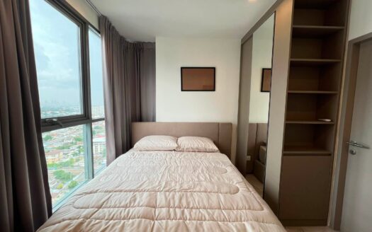 🔥 IDEO Mobi Sukhumvit ห้อง 2 Bedrooms ชั้น 22 ขนาด 42 ตร.ม. วิวเมืองสวย ใกล้ BTS พระโขนง เพียง 28,000 บาท/เดือน! 🏙️✨