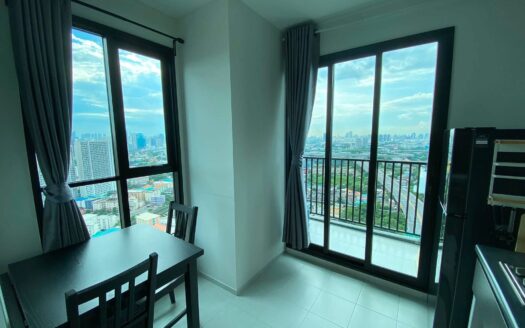 🔥 The Base Rama 9 – Ramkhamhaeng ห้องสวย 1 Bedroom ขนาด 30 ตร.ม. ชั้น 33 วิวเมืองแบบเต็มตา ทำเลรามคำแหง ใกล้ MRT เพียง 15,000 บาท/เดือน! 🏙️✨